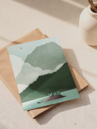 Kayak - Carte postale